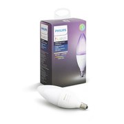 Signify Hue B39 E12 (Candelabra) LED Smart Bulb White and Color Ambiance 40 W 556968